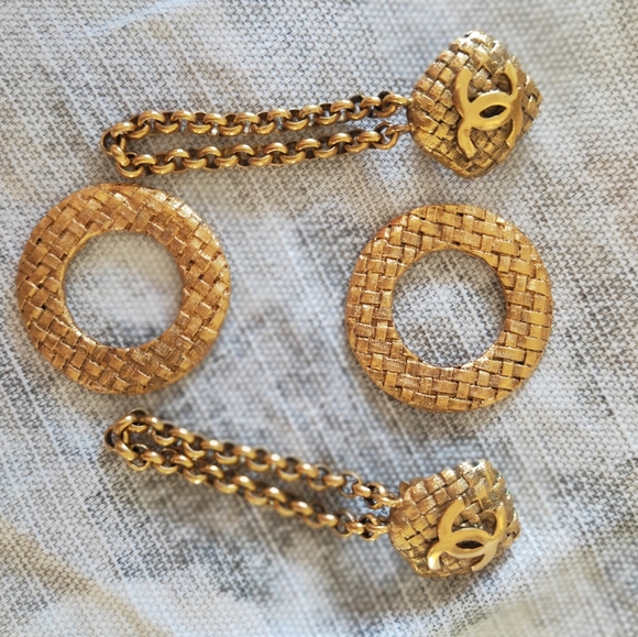 Chanel Vintage Nest Gold earrings - Picture 8 of 8